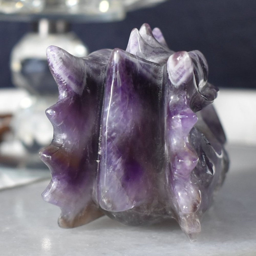 Dream Amethyst Dragon Head - Picture 3 of 3